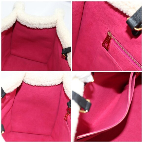 LOUIS VUITTON Monogram Shearing On The Go GM Tote Bag - Picture 13 of 15